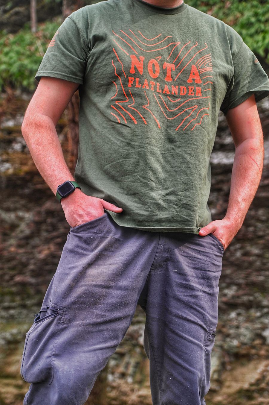 Not a Flatlander tee product image (1)