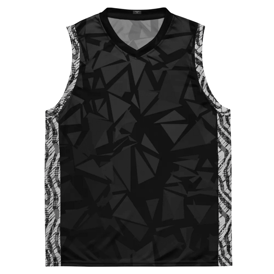 Break the rules | Recycled Unisex Basketball Jersey product image (6)