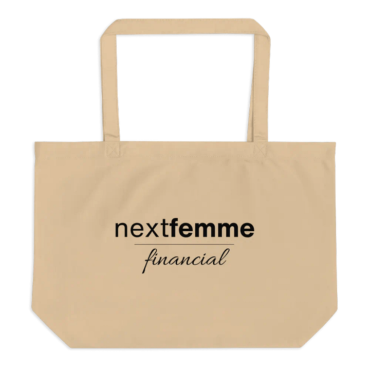 Eco Tote Too with Black Logotype product image (1)