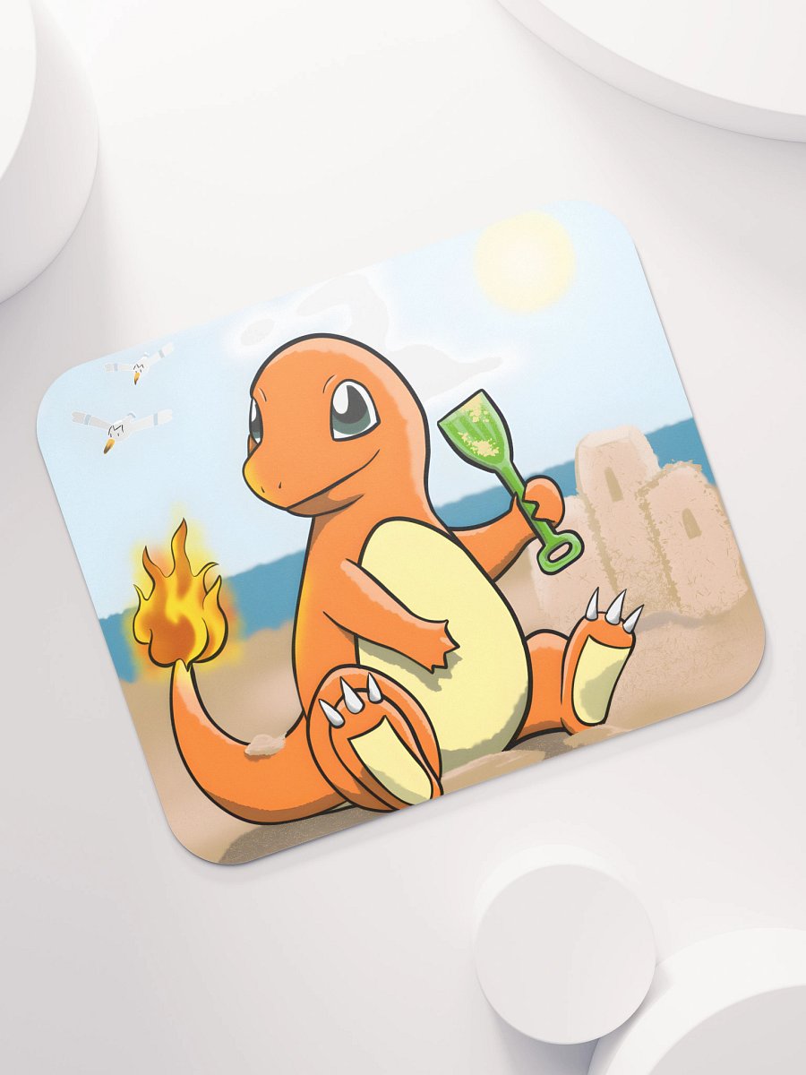 Charmander at the Beach Mousepad product image (7)