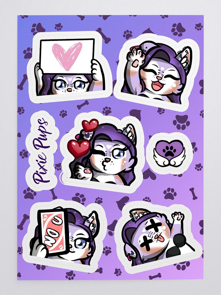 Pixie Pups Sticker Pack product image (1)