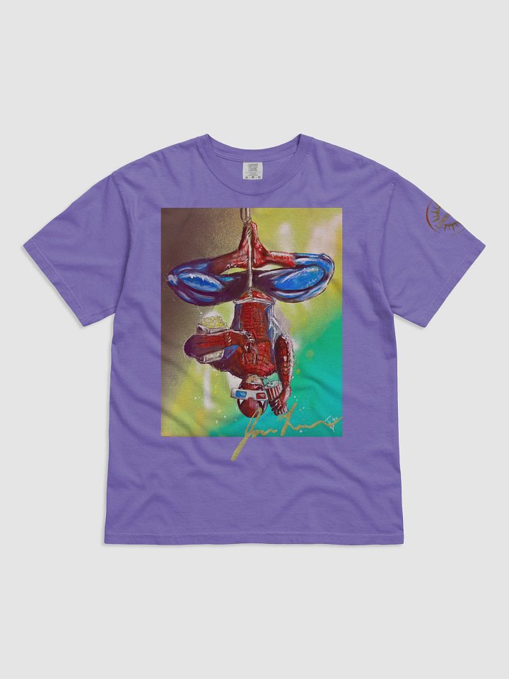Spider Man Movie Night Pop Art T-Shirt product image (1)