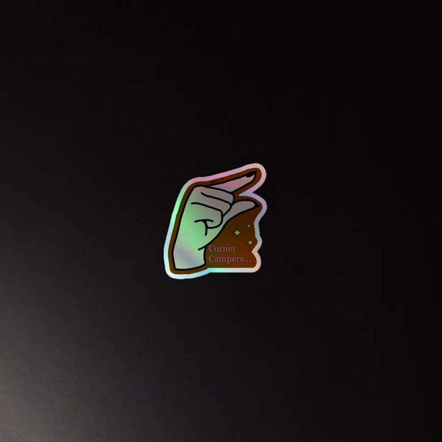 Corner Camper Sticker product image (2)