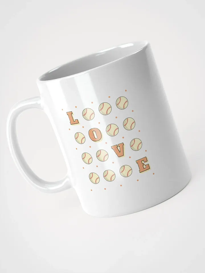 Love Baseball Square of the Game Mug product image (2)