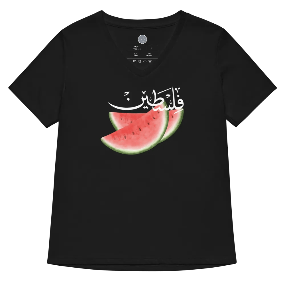 Watermelon Fitted V-Neck product image (41)