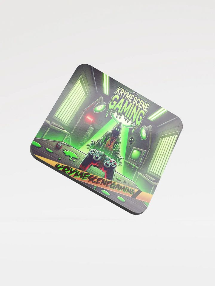 KrymeSceneGaming Coaster 💚🕵️‍♂️ product image (1)