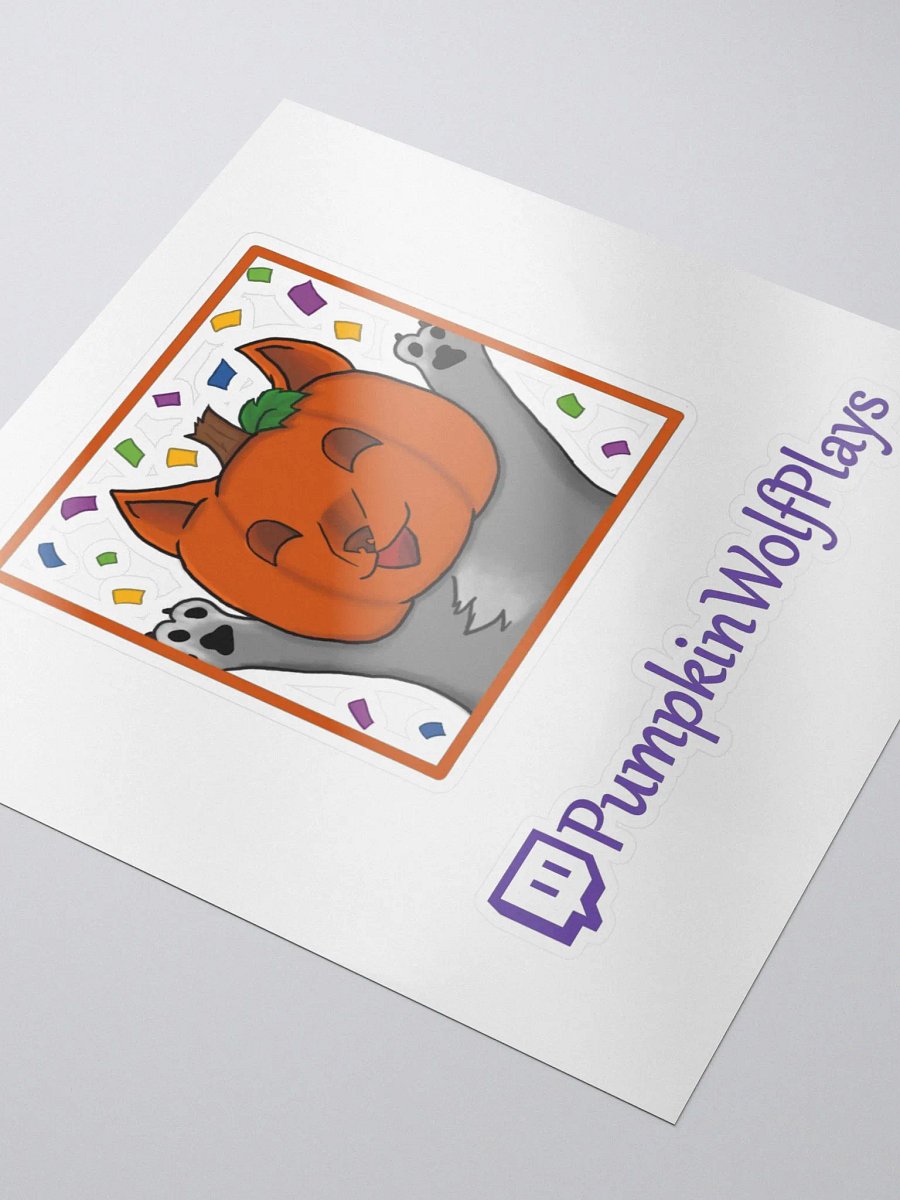 PumpkinWolfPlays Cheer Sticker product image (3)