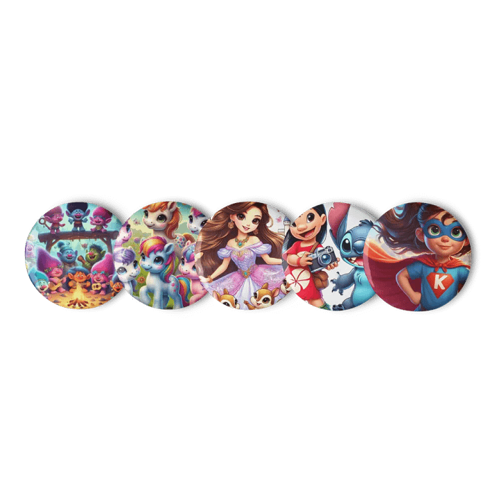 Festive Girl Party Pin Set product image (1)