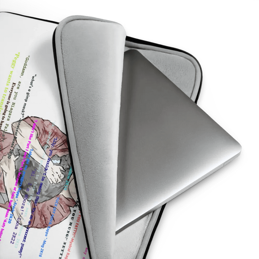 Nova with Lily & quotes laptop cover product image (4)