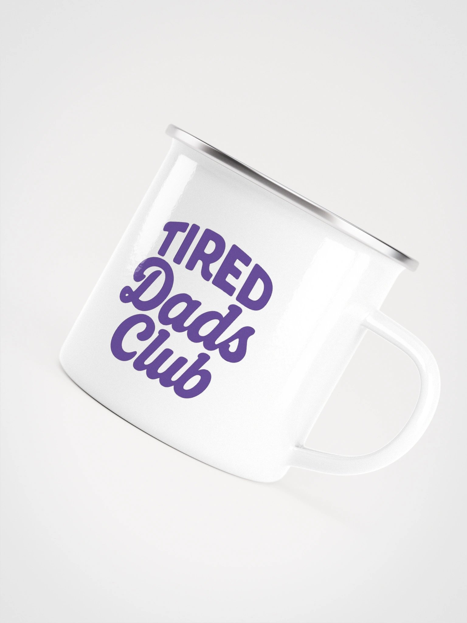 Tired Dads Club Enamel Mug product image (5)