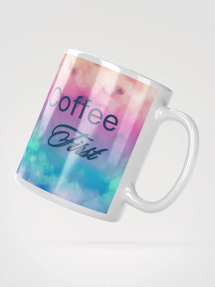 Vibrant Coffee First Mug product image (6)