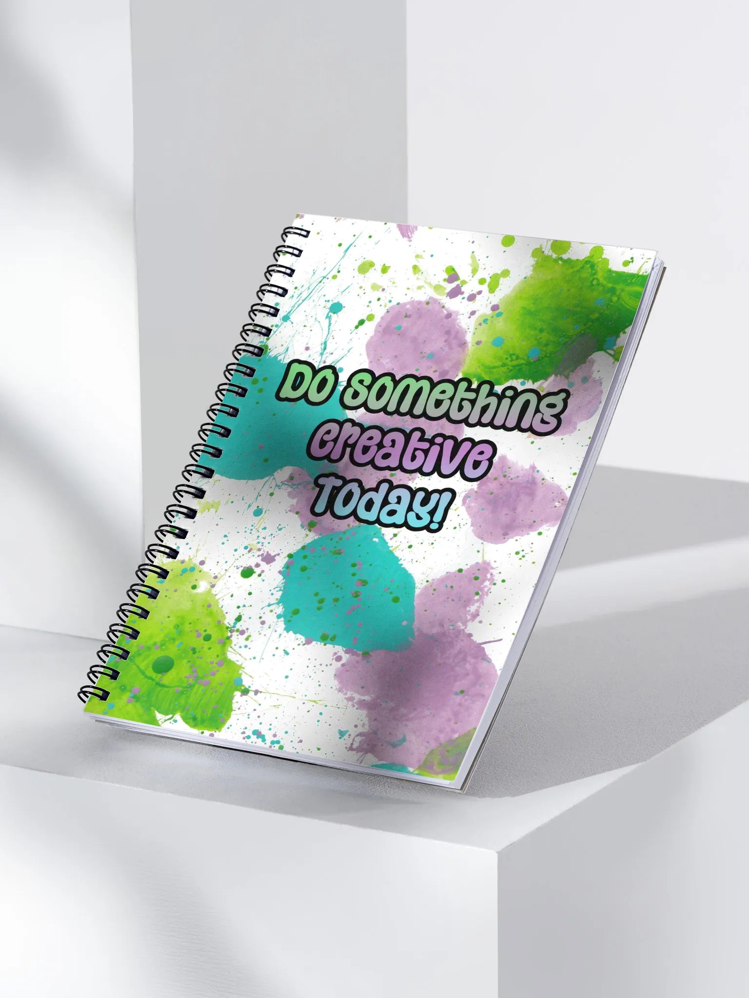 'Do Something Creative Today' Spiral Notebook product image (5)