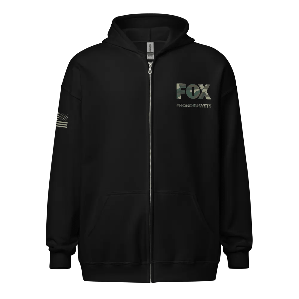 LIMITED EDITION FOX U.S.VETS ZIP HOODIE product image (1)