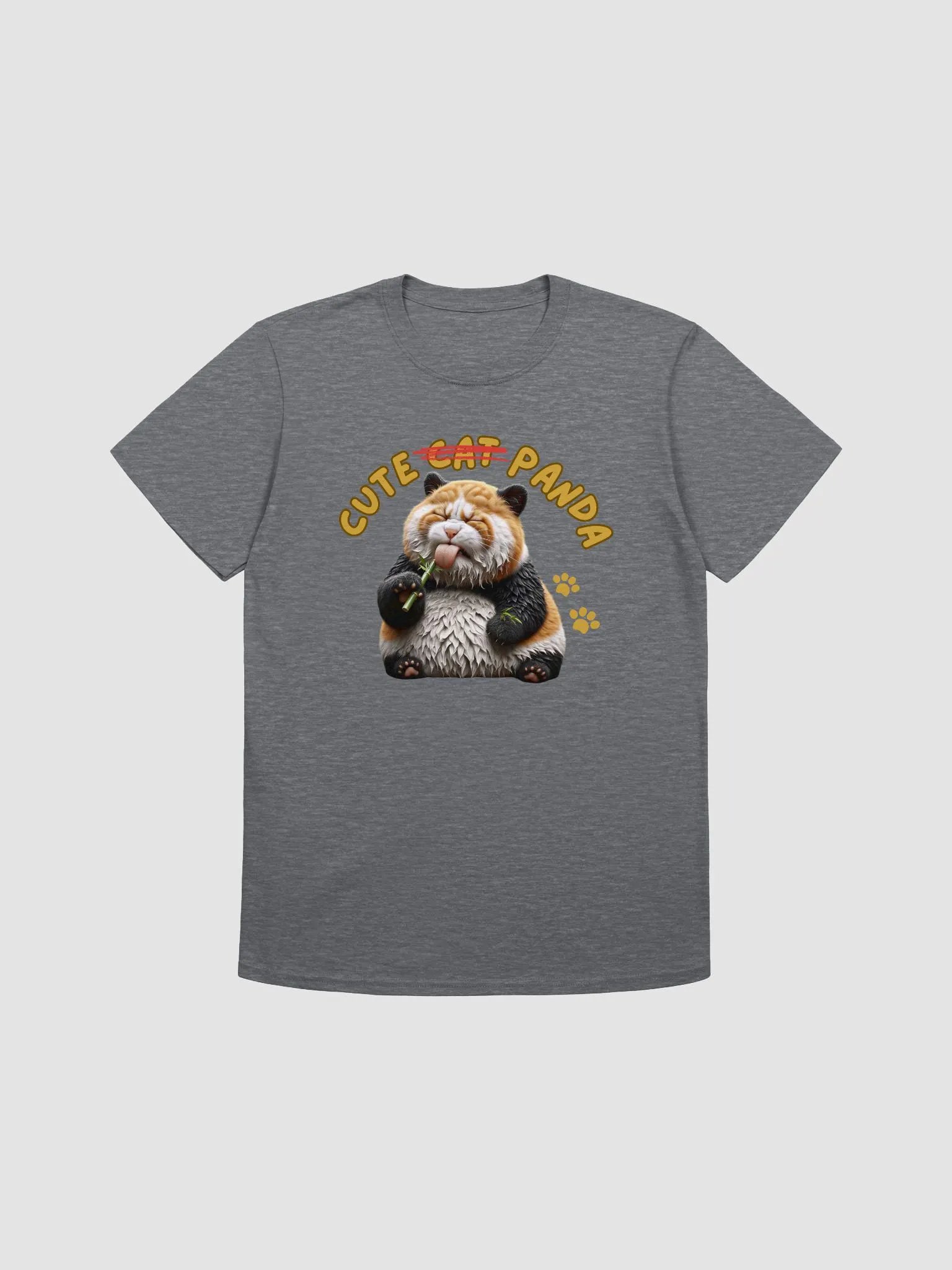 'Cute Not Cat But Panda' Unisex T-Shirt🐱🐼😄 product image (15)