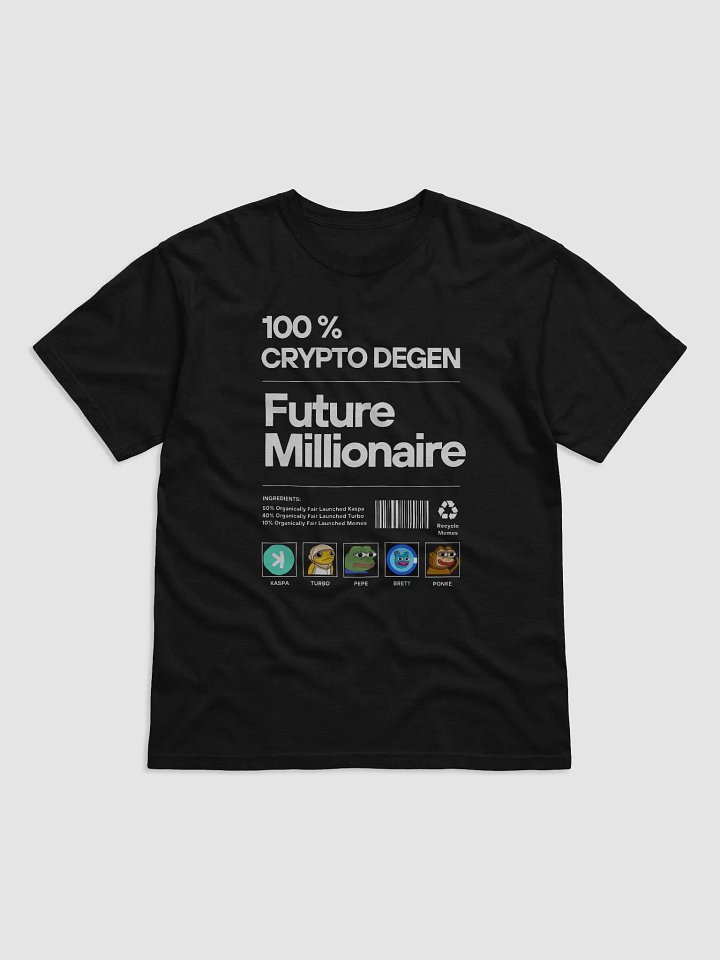 100% Crypto Degen - Future Millionaire product image (1)
