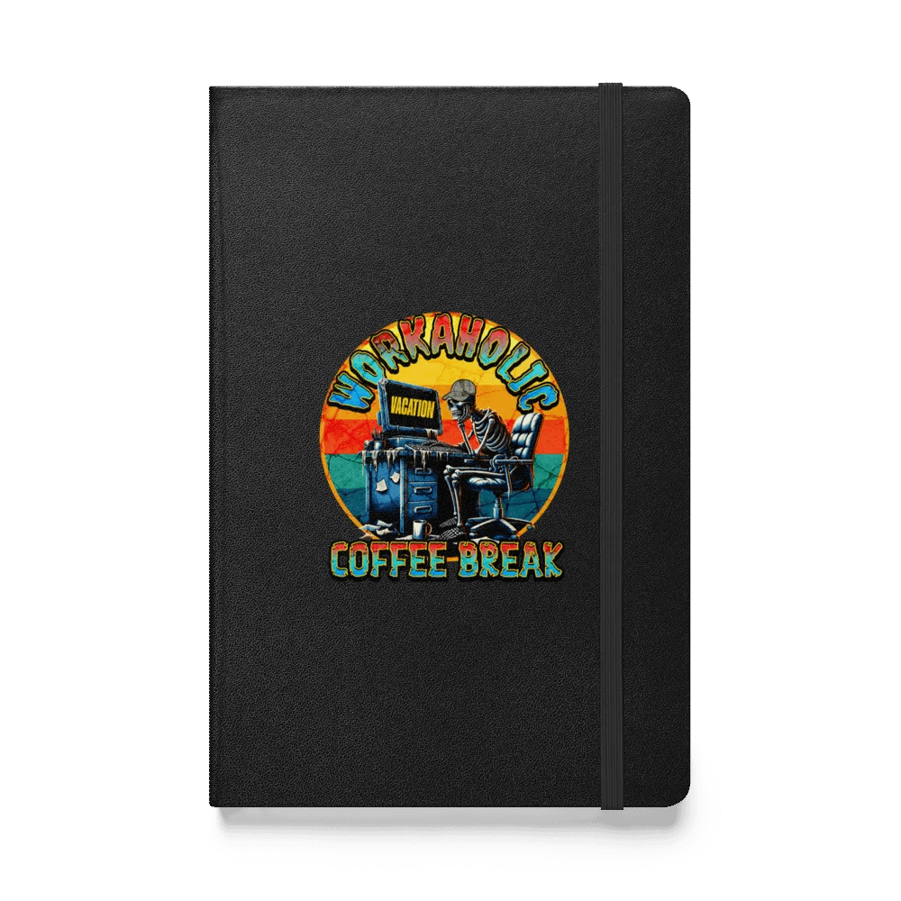 Workaholic Coffee Break Vacation Visionary Hardcover Journal product image (1)