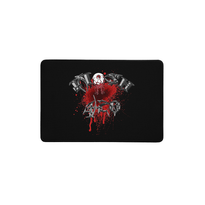 BLOODSPLAT 420 LOGO DESK MAT product image (1)