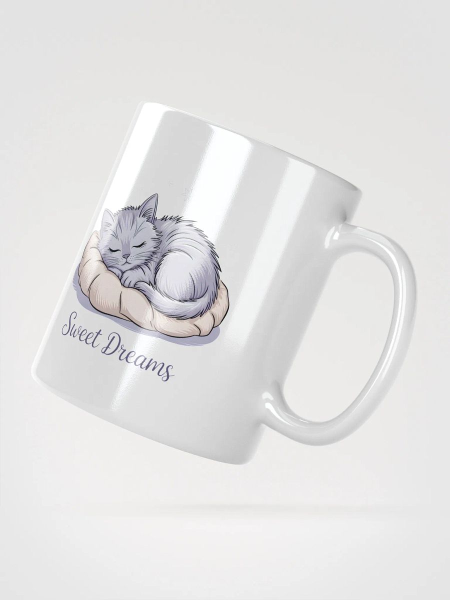 Sweet Dreams Kitten Mug | Cute Sleeping Cat Mug product image (2)