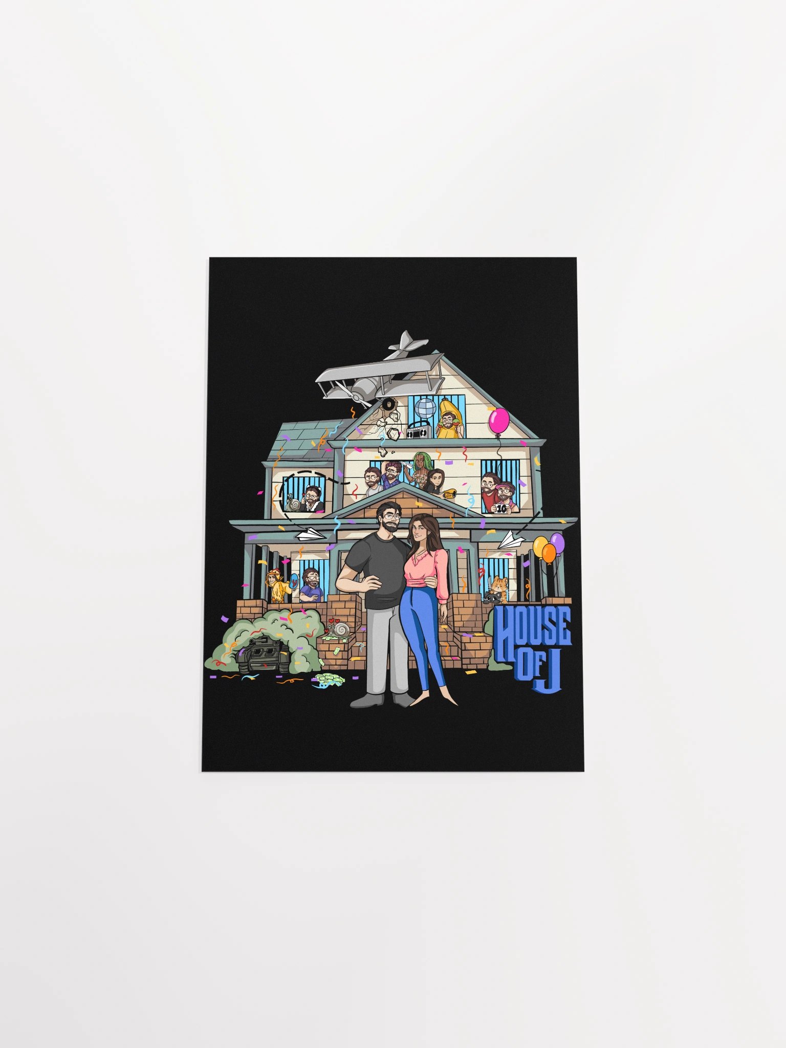 "Full House of J" Poster (Dark) product image (19)