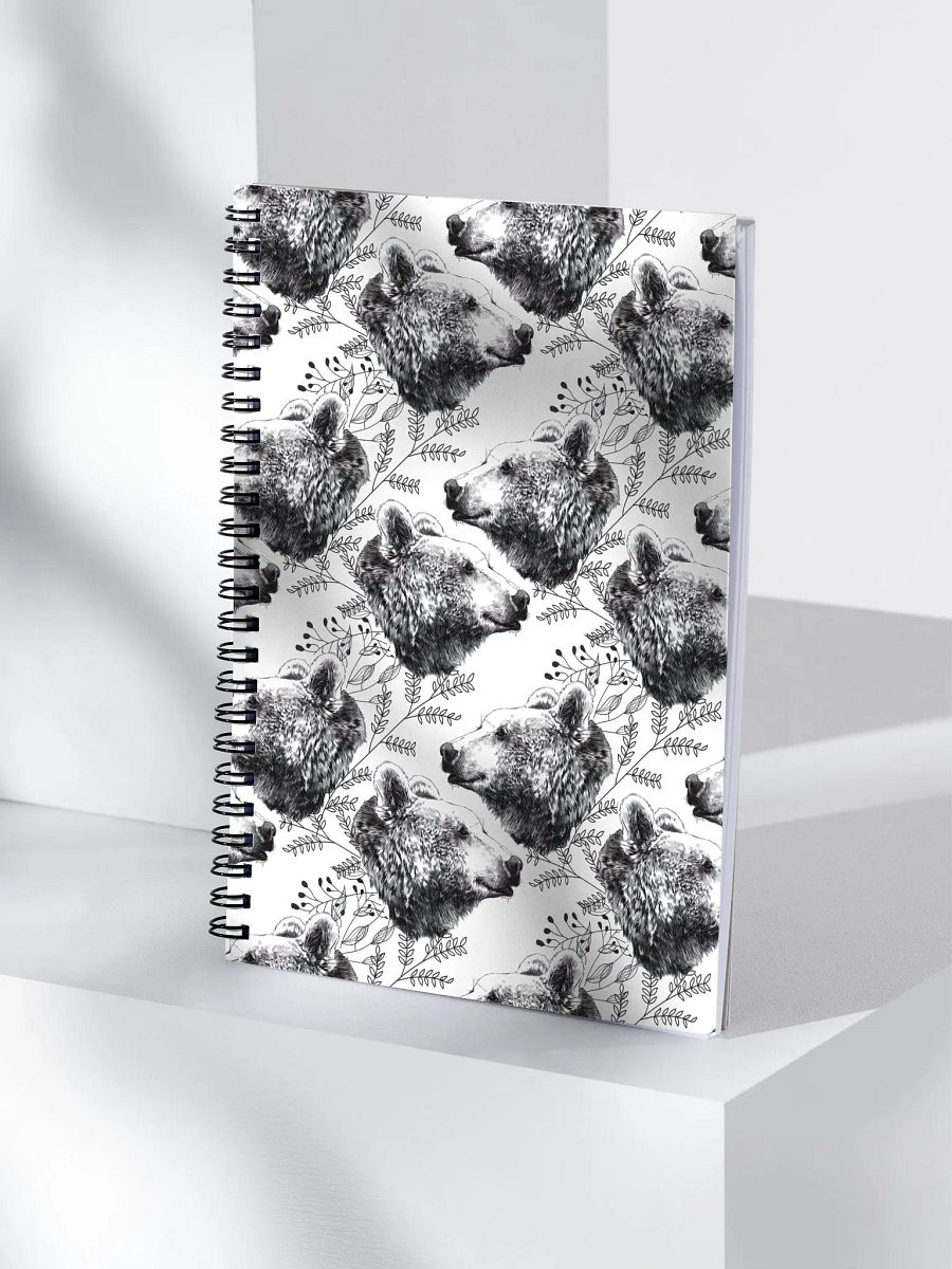 Bear Heads Spiral Notebook product image (4)