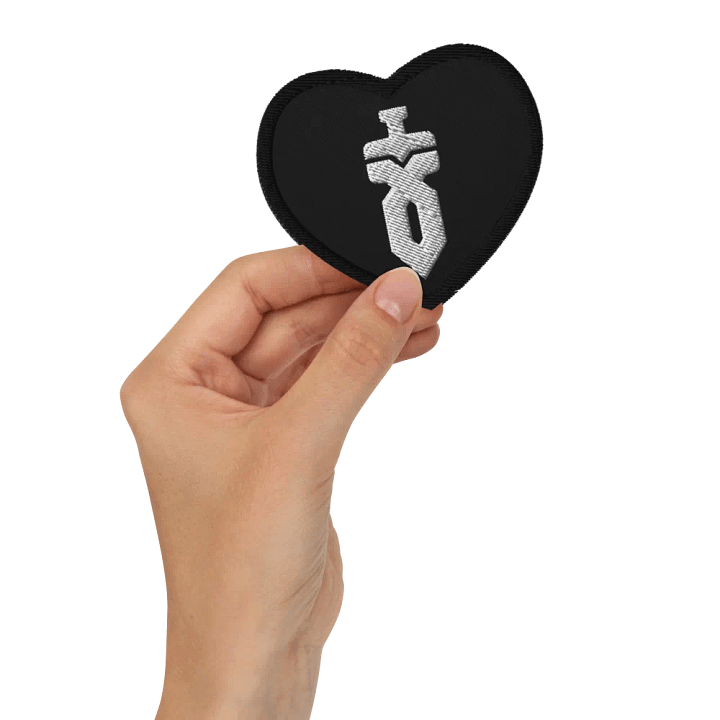 Heart Patch (White Logo) product image (2)
