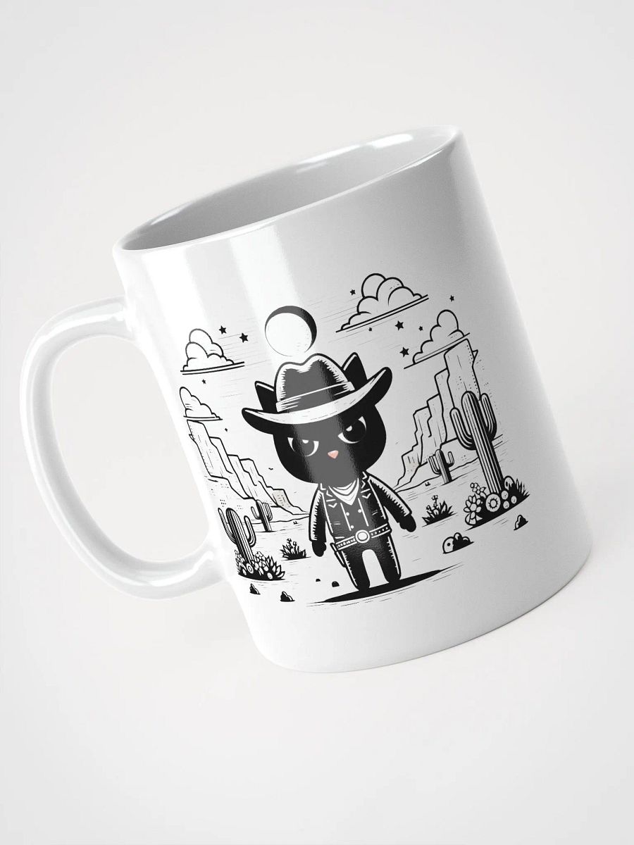 Cowboy Cat Silhouette Mug product image (3)