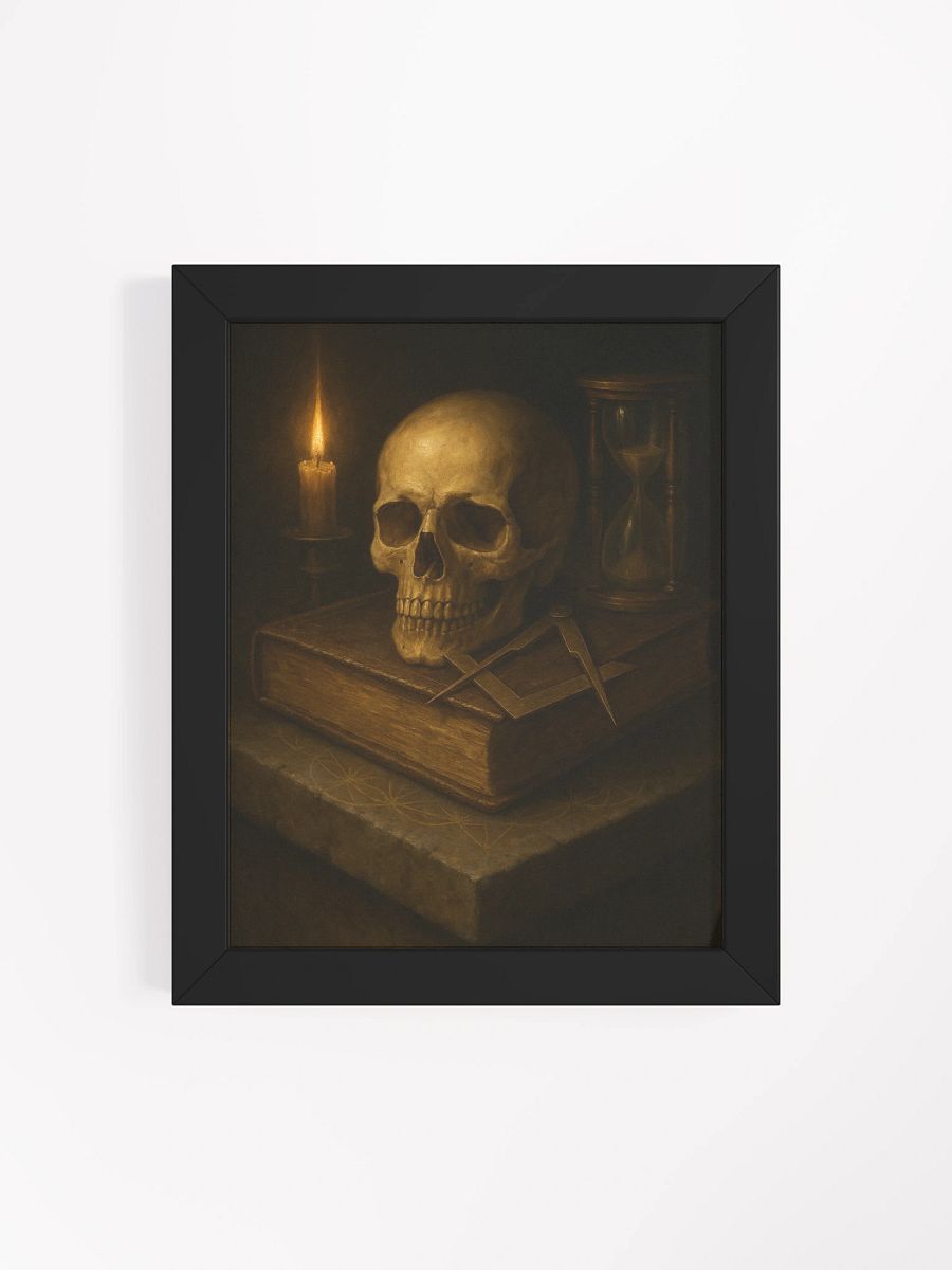 Memento Mori – Framed Matte Print product image (4)