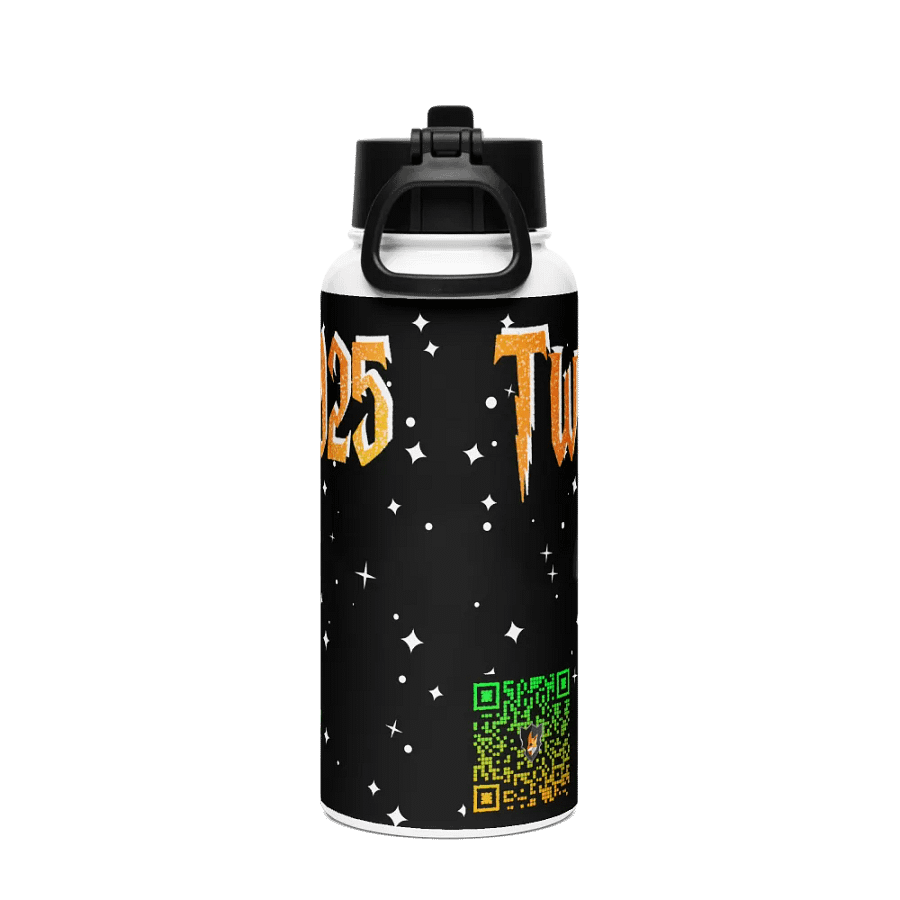 Foxy TwitchCon 2025 Stainless Steel Water Bottle product image (2)