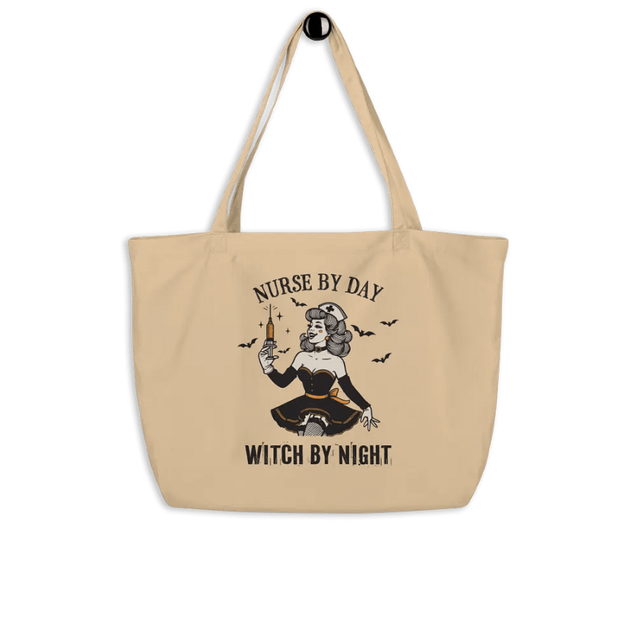 Nurse By Day, Witch By Night Tote Bag product image (8)