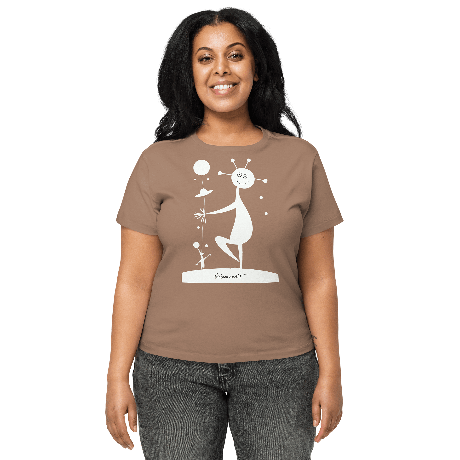 Cotton Heritage Women's High-Waisted Tee product image (17)