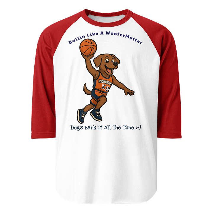 Labrador Unisex 3/4 Sleeve Raglan Shirt product image (22)