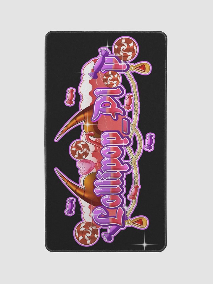 Lollipop Desk Mat Black Medium product image (1)