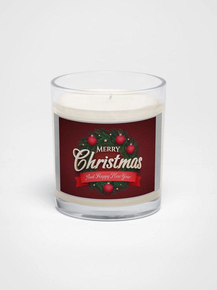 Festive Wreath Soy Wax Candle product image (1)