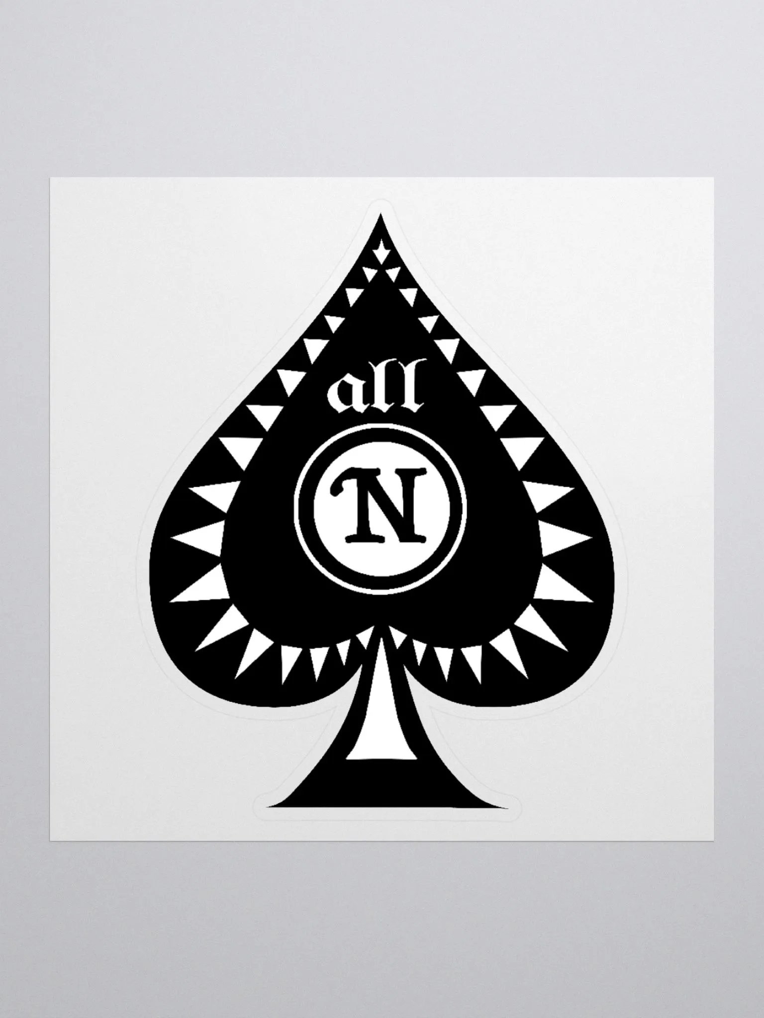 The Spade Sticker product image (1)