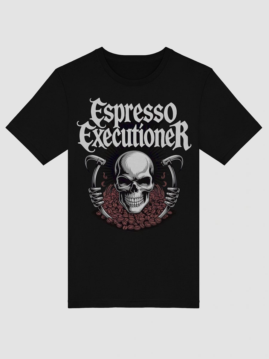 Espresso Executioner Skull T-Shirt product image (49)