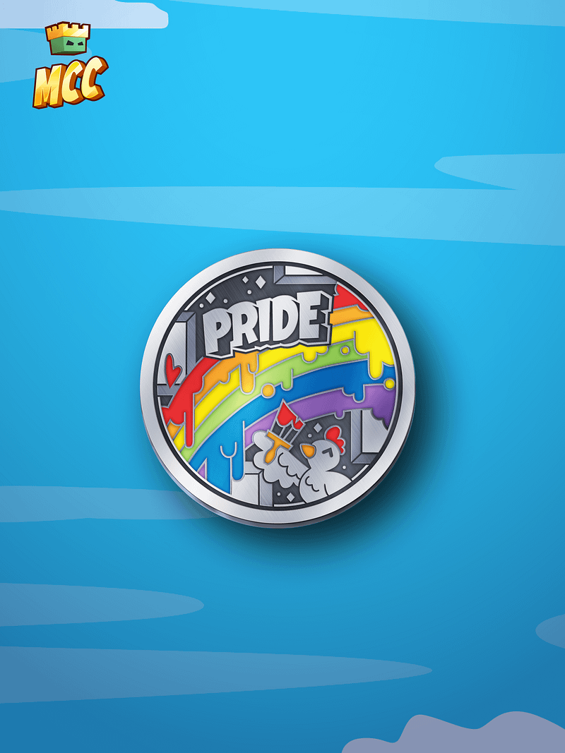 MC Championship 2025 Pride Supporter Coin