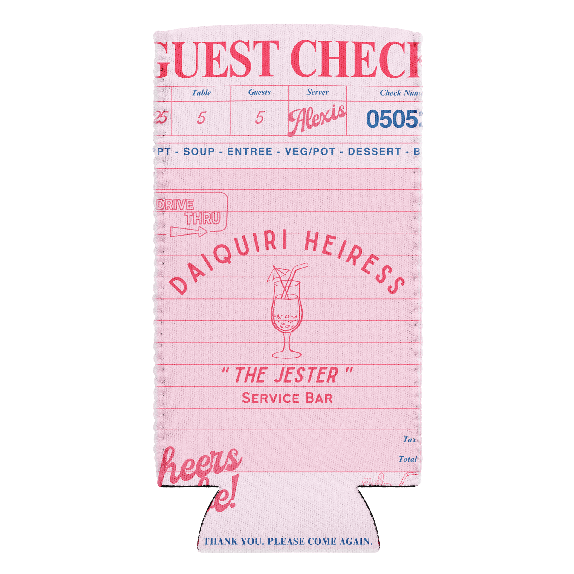 CHECK PLEASE! DAIQUIRI COOZIE product image (2)