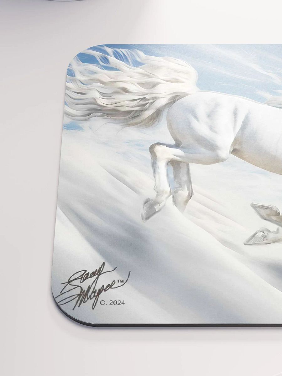 Behold a White Horse Mousepad product image (6)