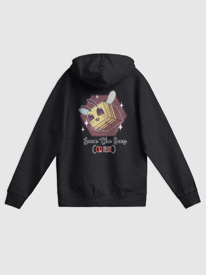 SAVE THE BEES (or Else) Zip up Hoody! product image (2)