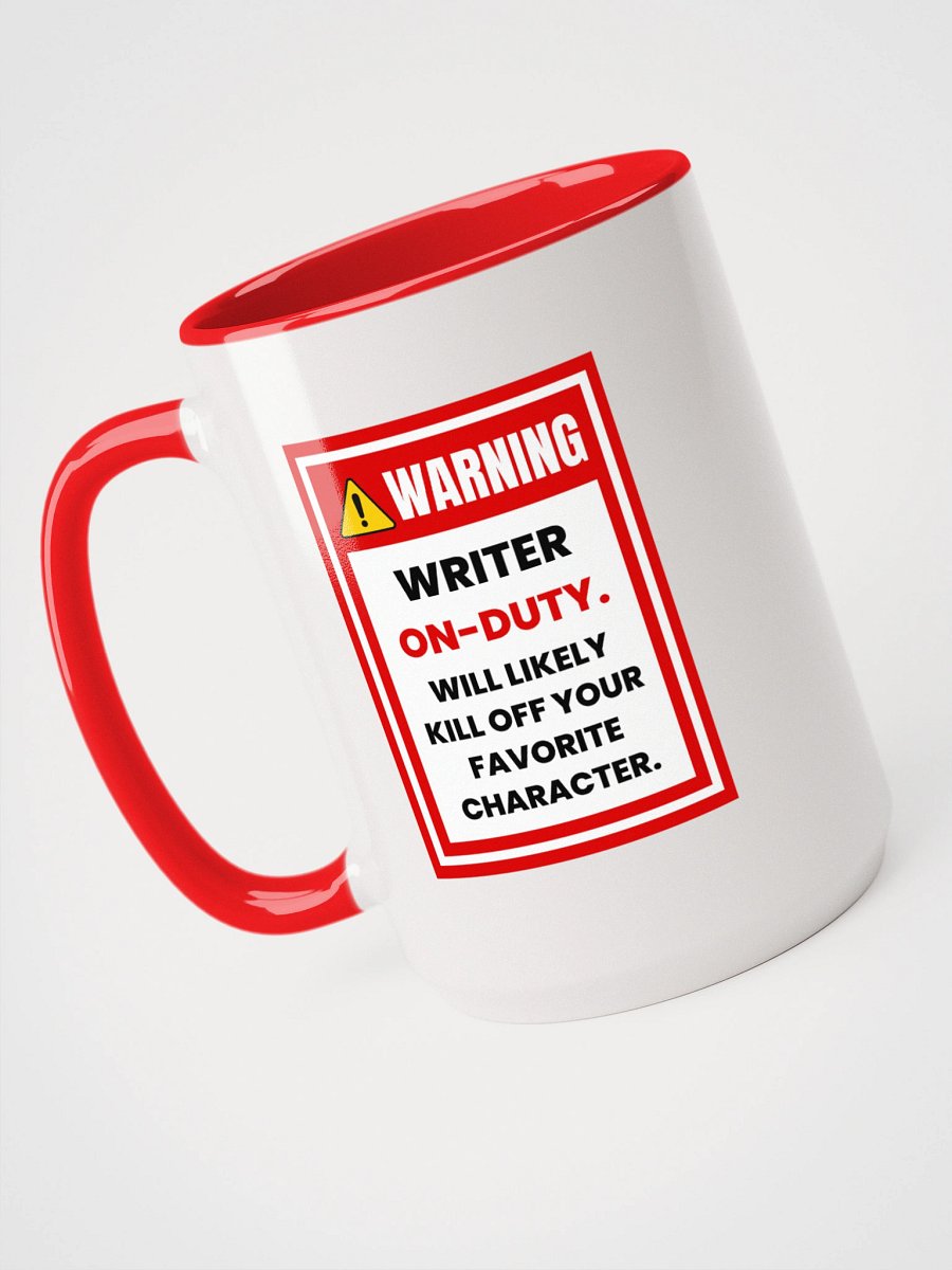 Writer On-Duty Warning Ceramic Mug product image (4)