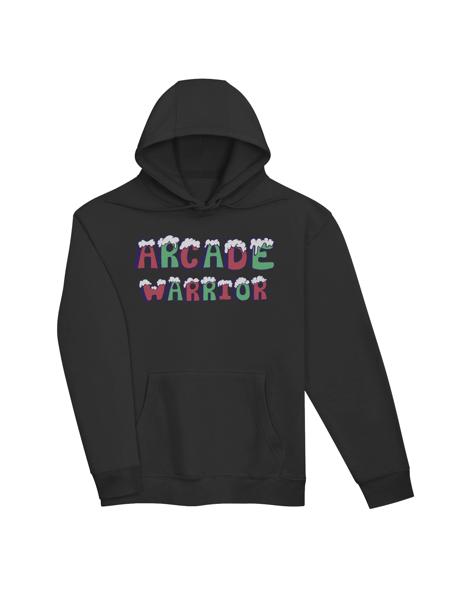 Arcade Warrior Holiday Logo Unisex Hoodie 2025 product image (15)
