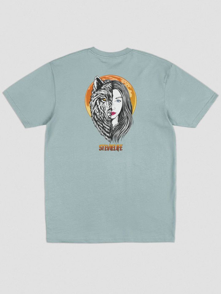 Premium Tee Wolf Face product image (9)