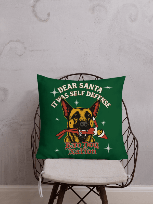 Dear Santa, It was Self Defense - Premium Pillow product image (5)