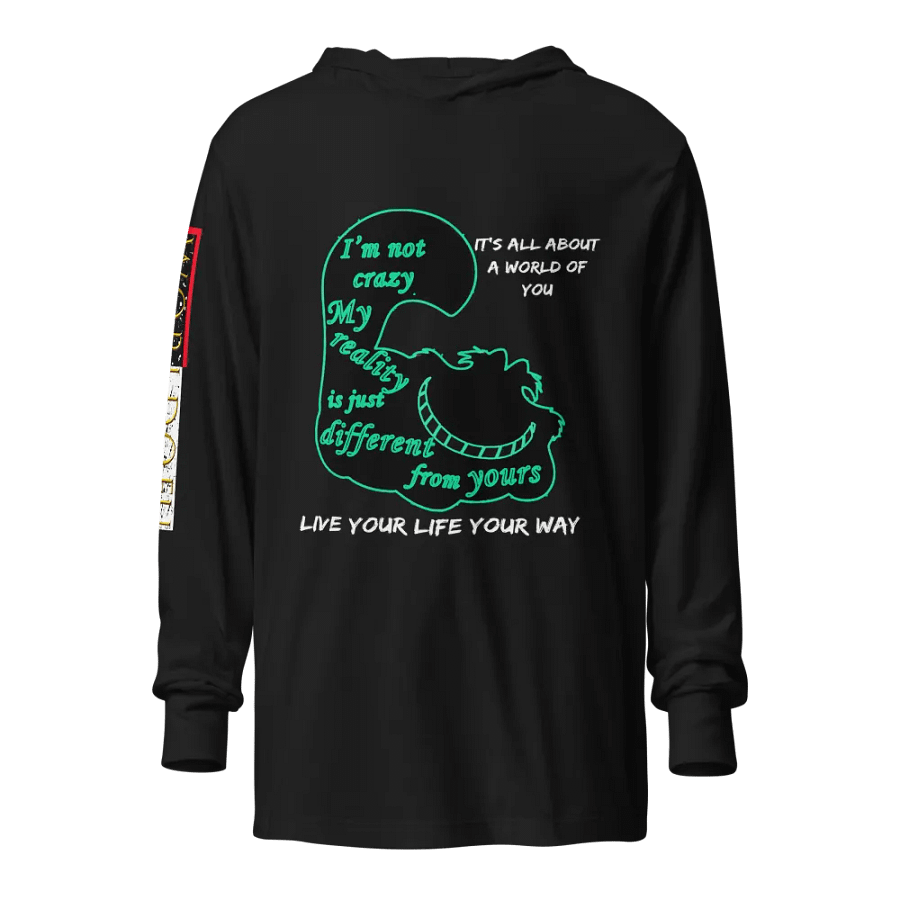 World Love Shirt, Cat Earth Hoodie, Grinning Cat Sweatshirt, Cheshire Cat Hoodie, Smiling Cat Pullover, Mystic Cat Hoodie product image (1)