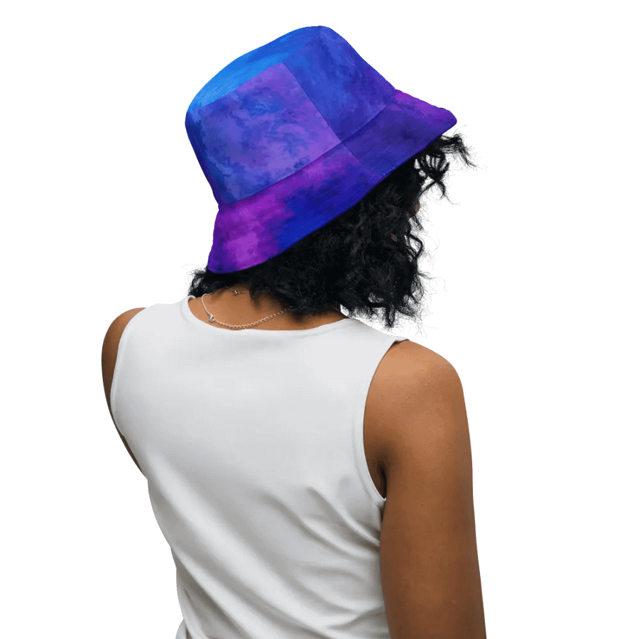 Pink & Blue Reversible Bucket Hat product image (4)