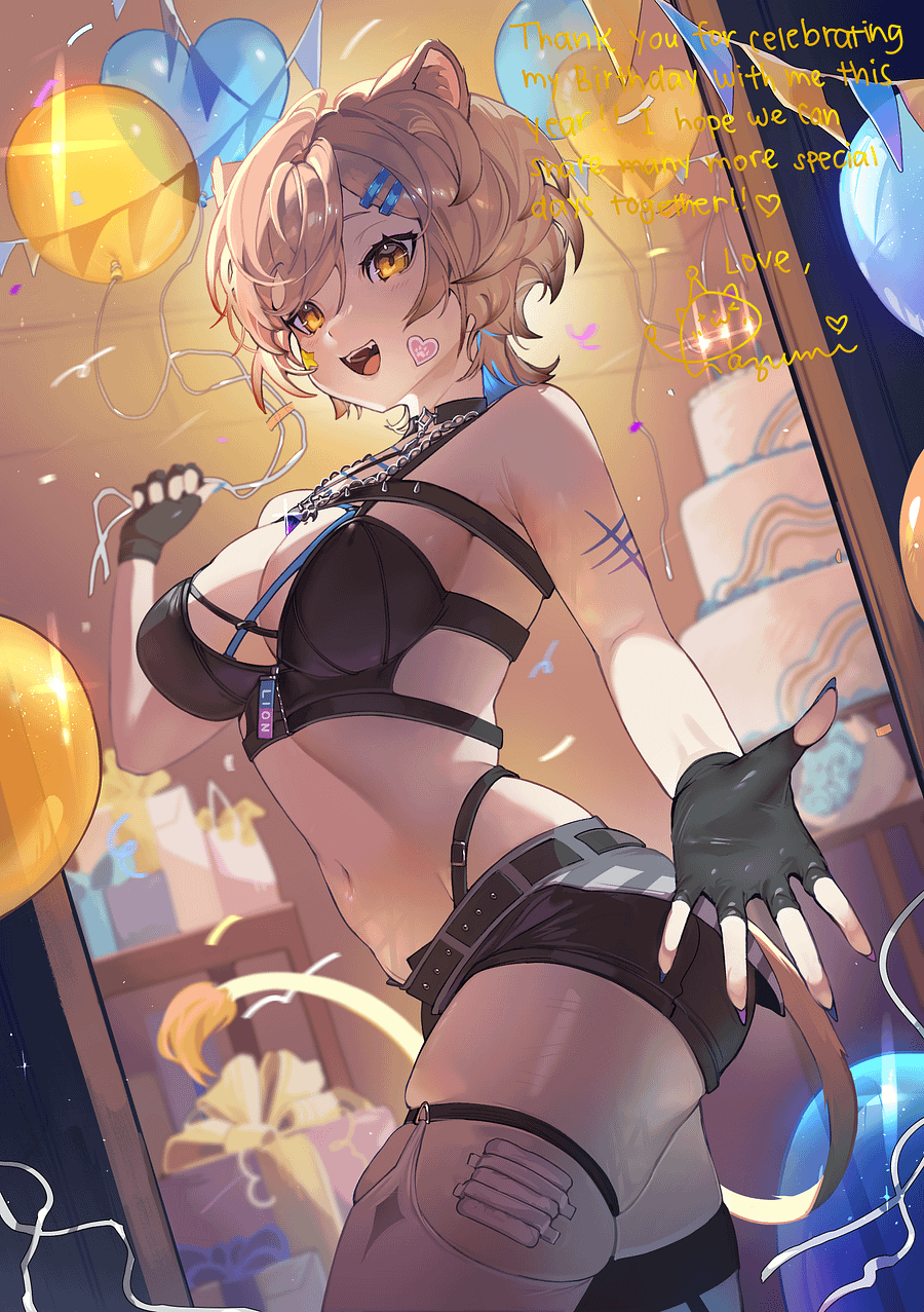 [PRE-ORDER] Hazumi's Birthday Acrylic Standee product image (1)