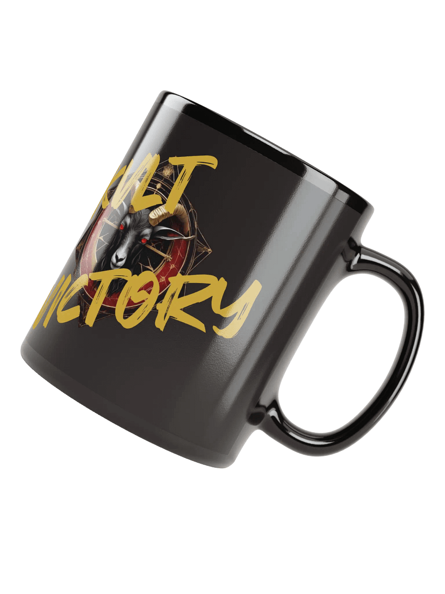 Kvlt Victory Mug (Gold) – No Survivors, No Witnesses ☠️🔥 product image (8)