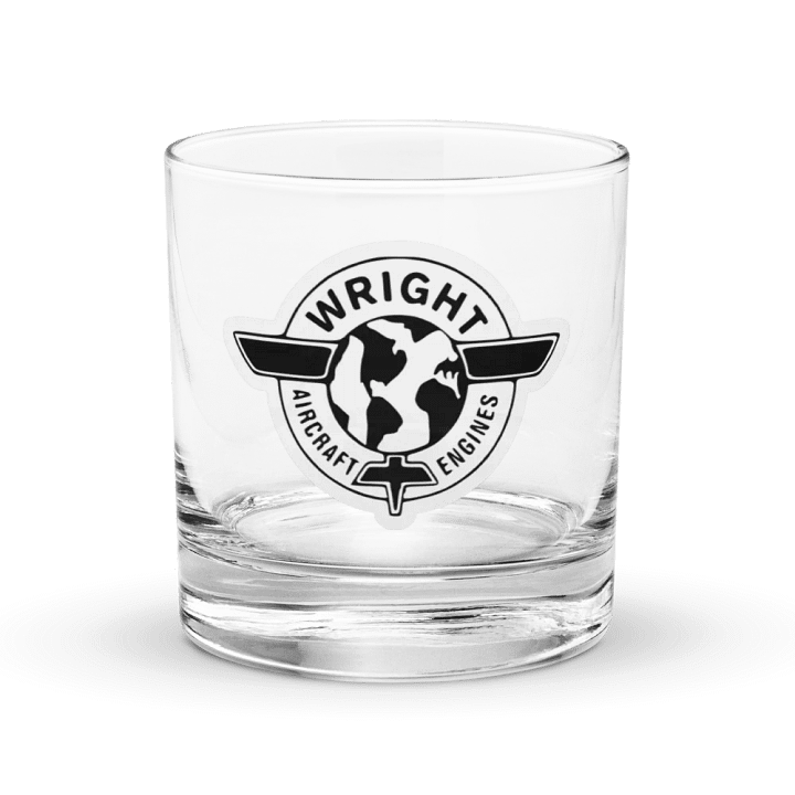 Rocks Glass - Wright Aircraft Engines product image (1)