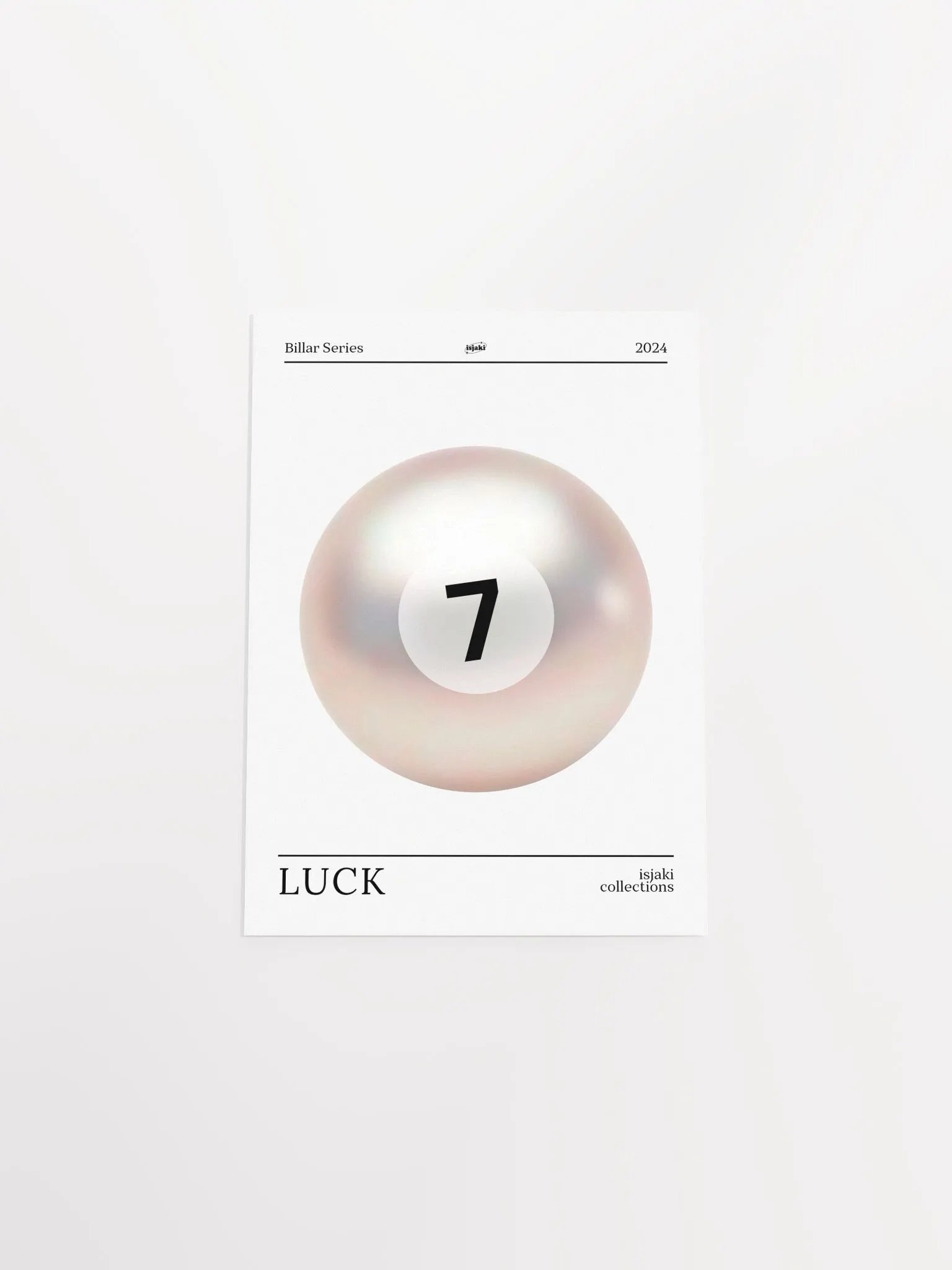 7 Ball (Luck) Print product image (7)