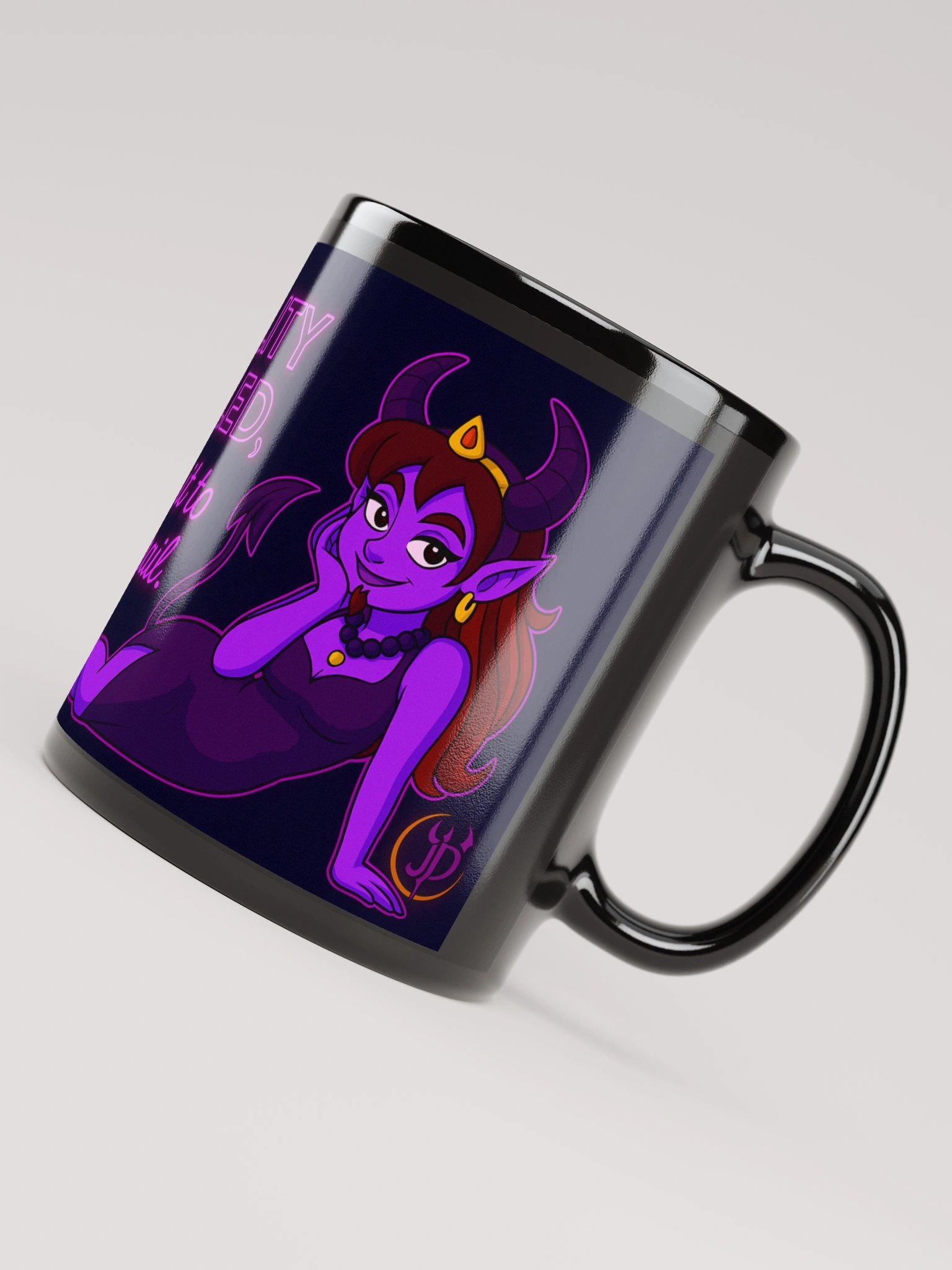 Voicemail Vixen Mug – Jaz the Glam Demonette | Sassy Fantasy Coffee Cup product image (7)